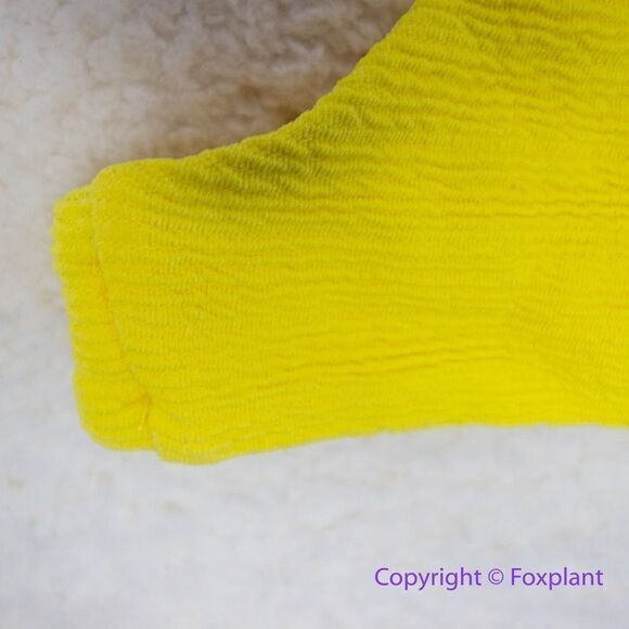 New! Set! Mello the Label low cut top and Brazilian bottom Limao yellow, size S - Picture 8 of 16